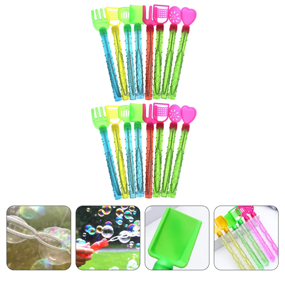 

24Pcs Bubble Wands Kids Beach Toys Outdoor Child Gifts (Random Color)