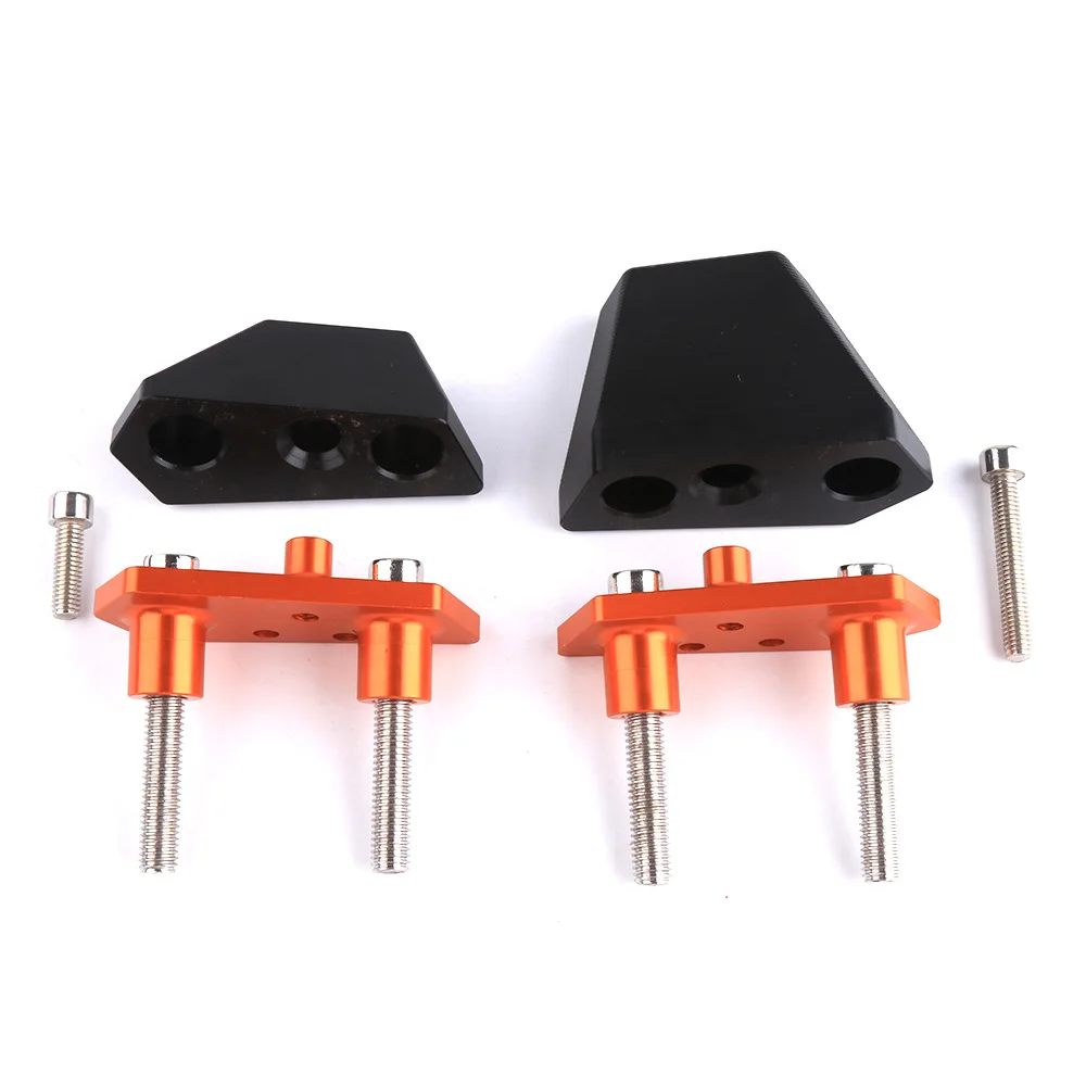 Алюминиевые аварийные прокладки для мотоциклов с ЧПУ защита слайдеров рамы Kawasaki