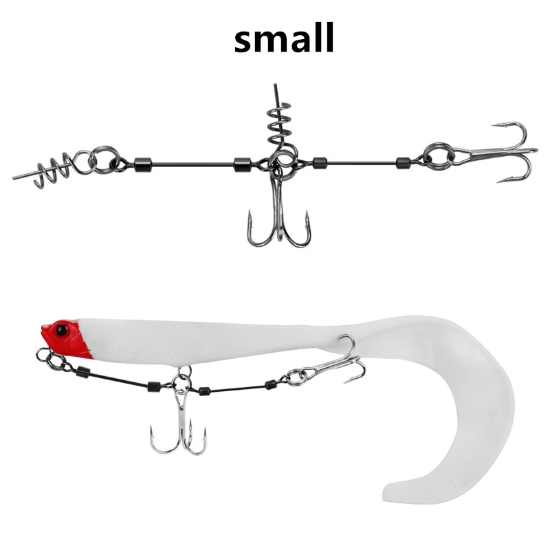 1 шт./Зимний рыболовный крючок рыболовная леска двойной искусственный