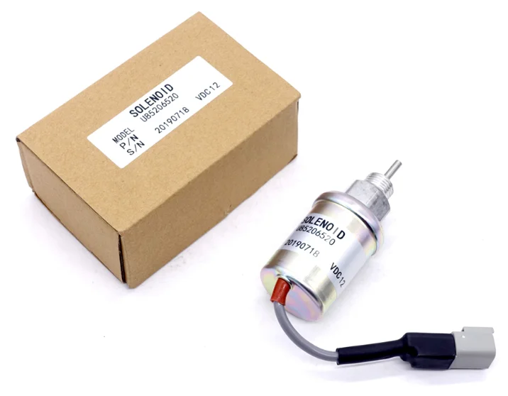 

Diesel Fuel Shut Off Solenoid Valve U85206520 185206450 A0363175DC 12V For Perkins Engine