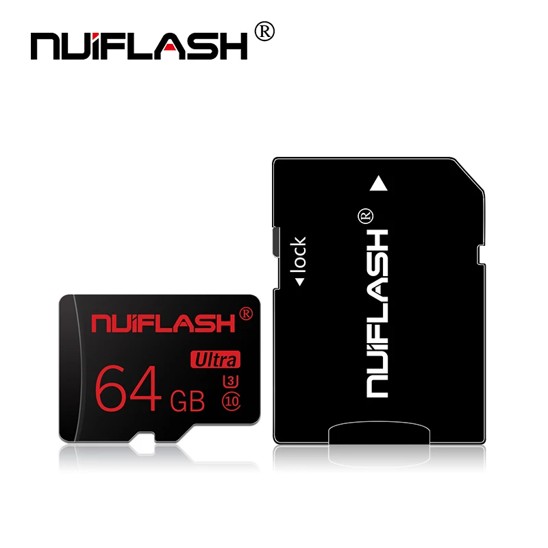 

Nuiflash micro sd Card 256GB Memory Card 16GB 32GB 64GB MicroSD Max 48M/s Uitra C10 TF card U3 128G cartao de memoria for tablet