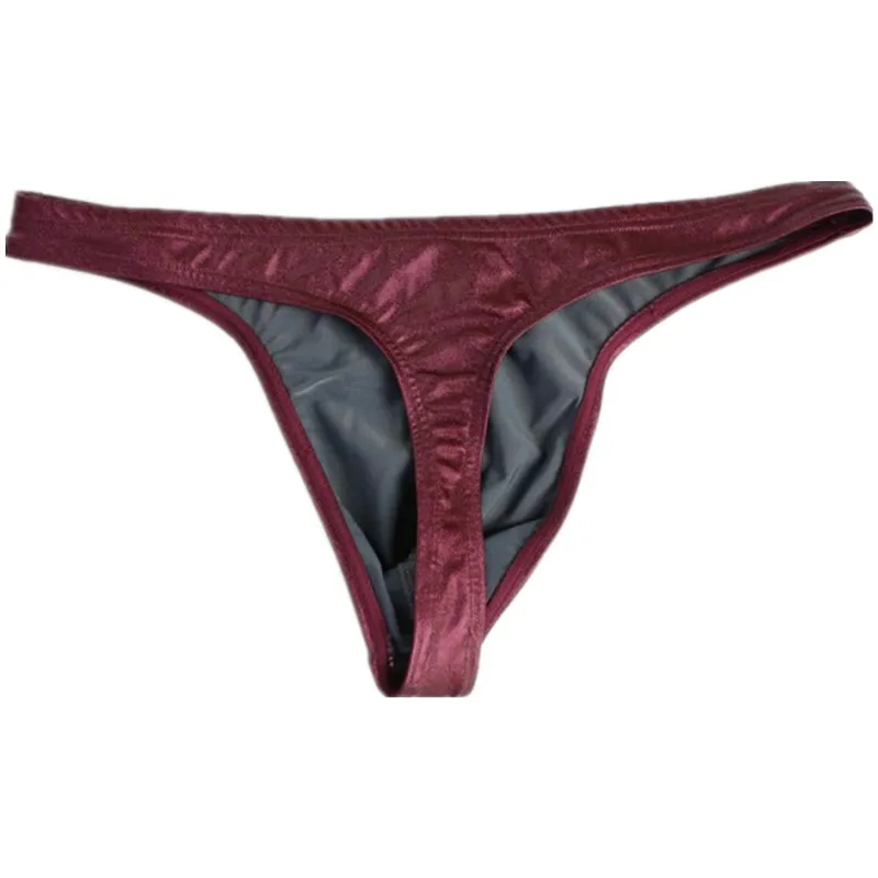 Бикини мужское кожаное модное пикантное нижнее белье трусы-джоки стринги с