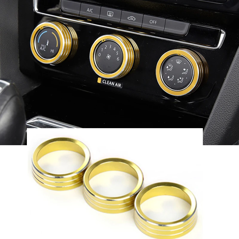 Ручка переключения воздуха для приборной панели автомобиля регулируемое кольцо