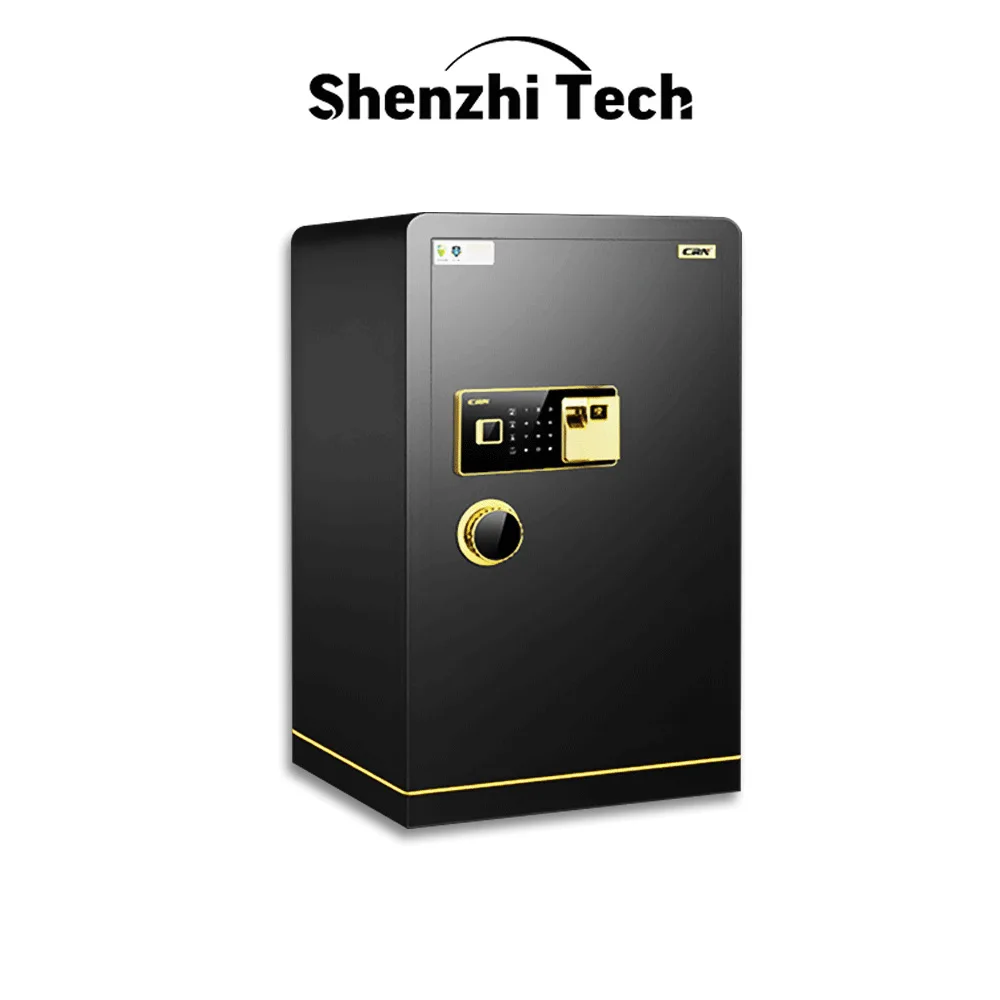 Электронный Сейф для отпечатков пальцев 60 см стальной домашнего офиса|Сейфы| |