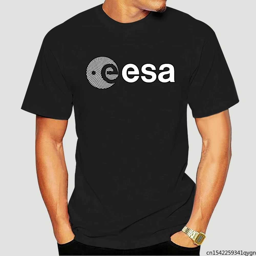 

Esa Space Agency Symbo Nerd Men's White T-Shirt New Fashion T Shirts