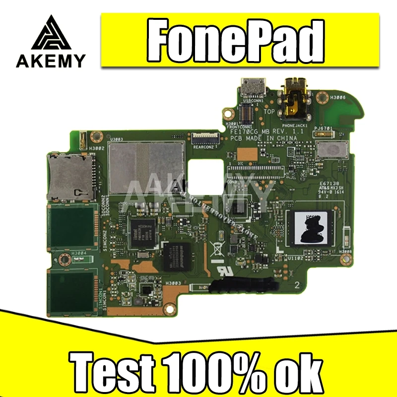 Материнская плата для планшета системная For Asus FonePad 7 FE170CG ME70C 8 ГБ мобильный