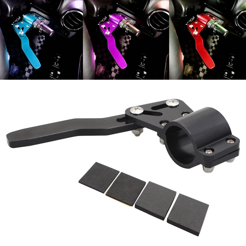 Черный Регулируемый автомобильный Поворотный руль удлинитель рычаг поворота