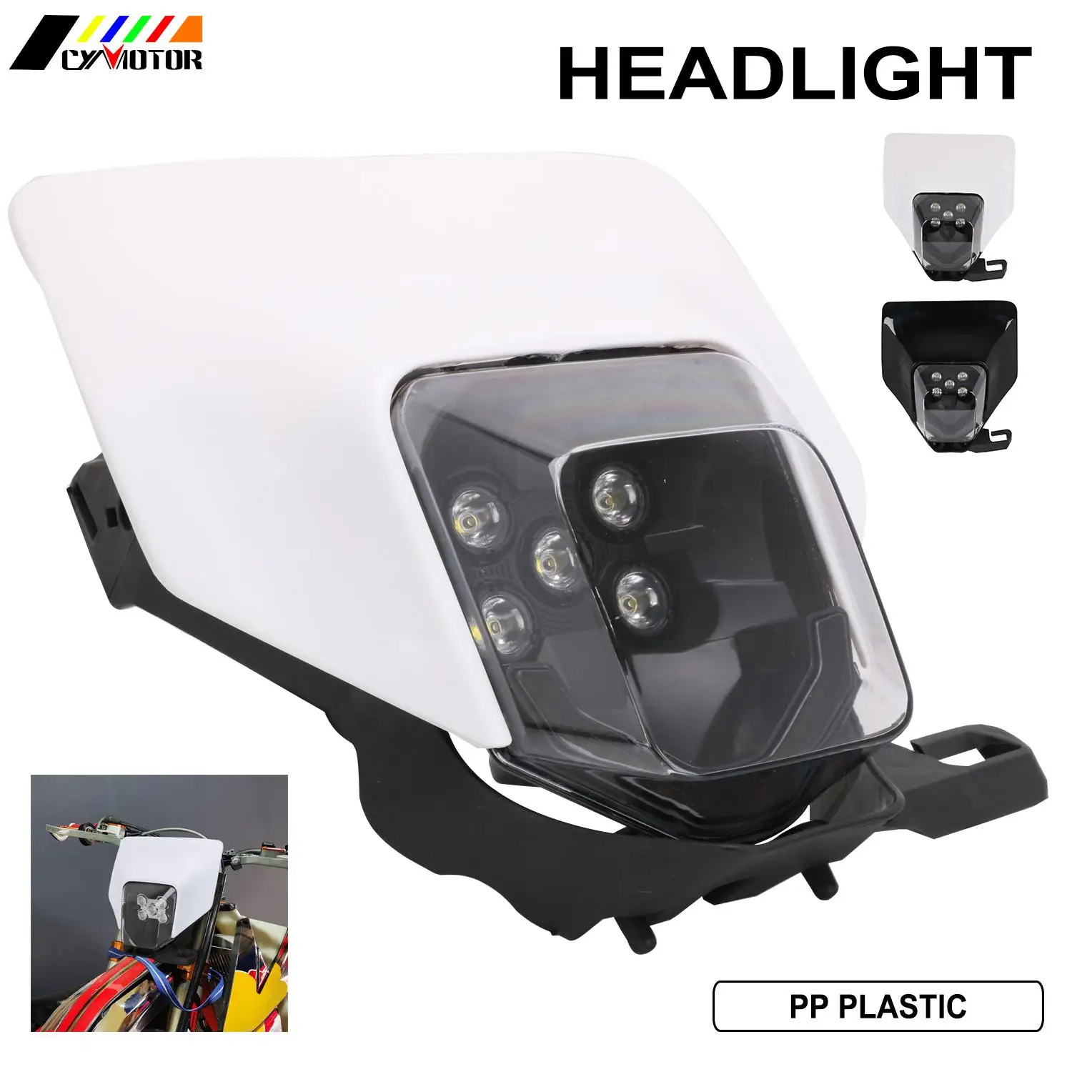 2018 LED Headlight Head Lamp Light Headlamp For Husqvarna FC FE FX TC TE TX 125 250 350 450 501 FE250 FC250 TE250 TC250 125-550