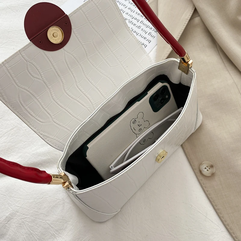 

Hot Sales Handbag Girl Handbags Tote Shoulder Lady Top-Handle Lady Famale Bags Messenger Stoneware Women Bag For Women