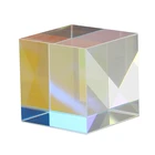 Дихроическая призма, шестигранная ярсветильник световая кубическая витражная призма, расщепляющая луч, оптический экспериментальный инструмент, оптический 18 мм