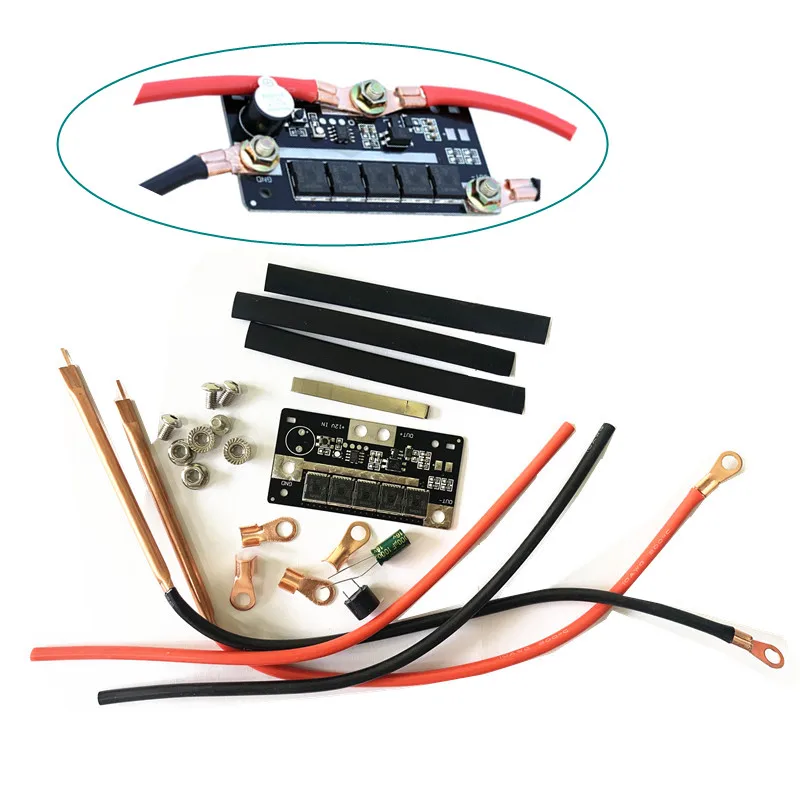 DIY портативный точечный сварочный аппарат для хранения батареи 12 В печатная