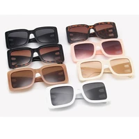 2022 brand square sunglasses woman oversized black style shades for women big frame fashion sunglasses female uv400 glasses