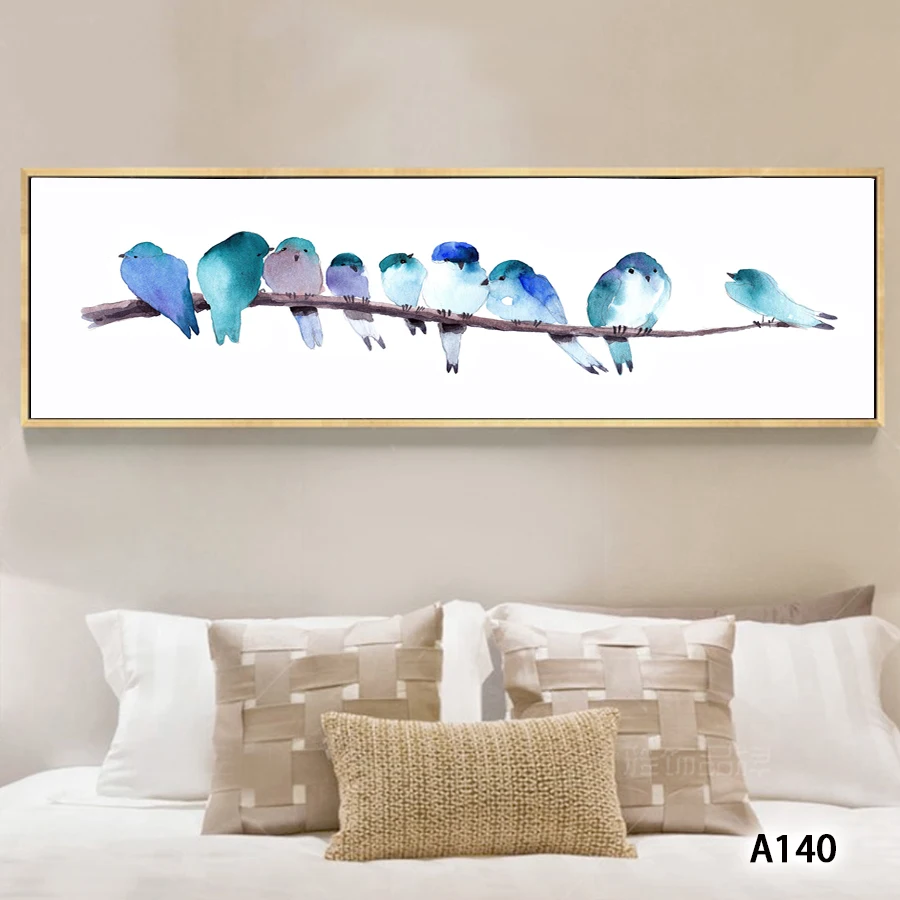 

Абстрактная картина маслом Печать на холсте животное птица холст печать картина холст Картина Настенная живопись картина для домашнего де...