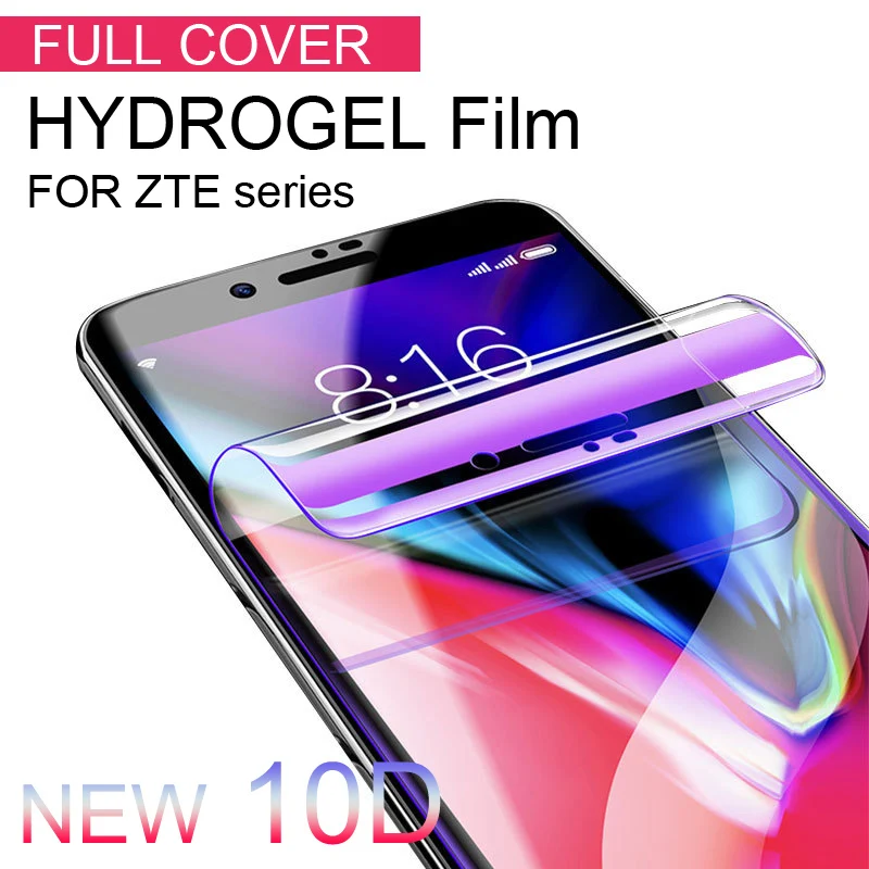 10D мягкая Гидрогелевая пленка на полный экран для ZTE Nubia Z17 Lite защитная M2/Z11 Mini S/ S