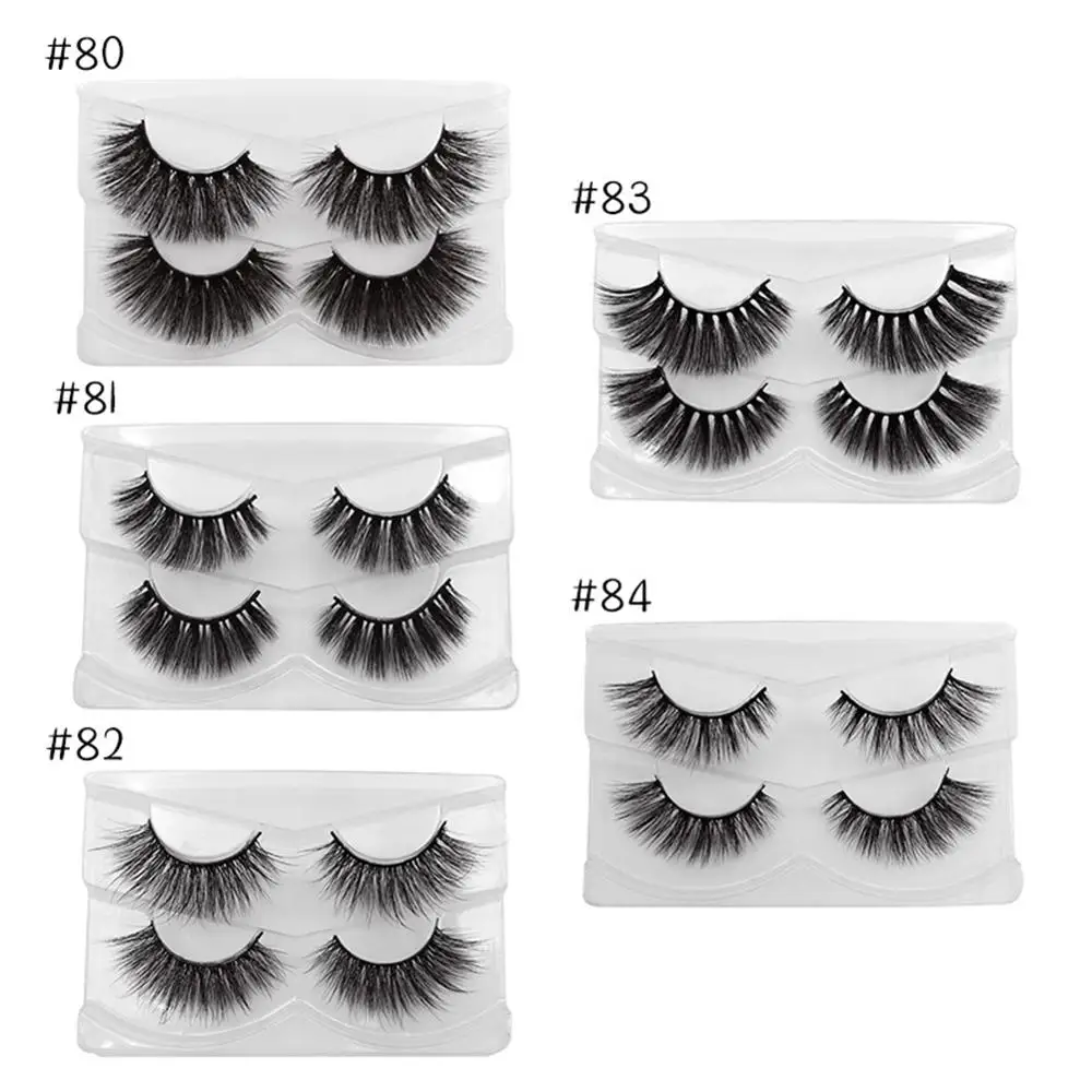 Ручной работы многоразовые натуральные ресницы Популярные Накладные для