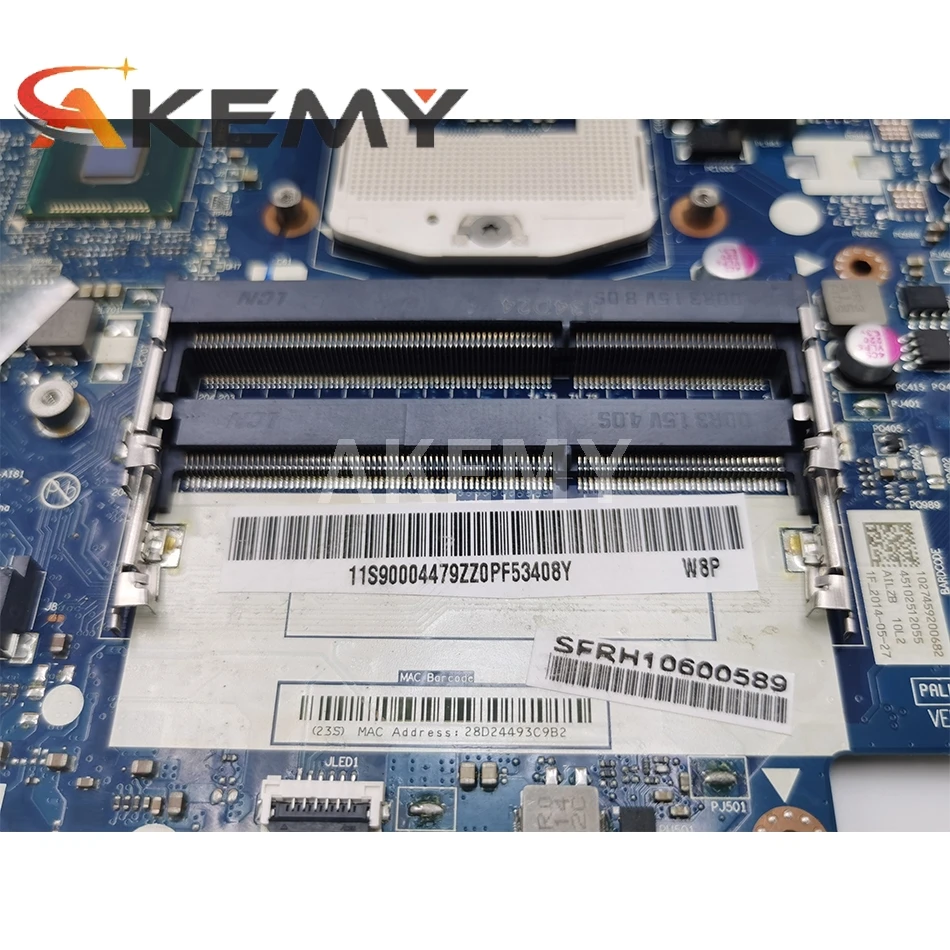 

Laptop motherboard For LENOVO Z510 Mainboard AILZA NM-A181 90004479 SR17E N14P-GV2-S-A1 2G