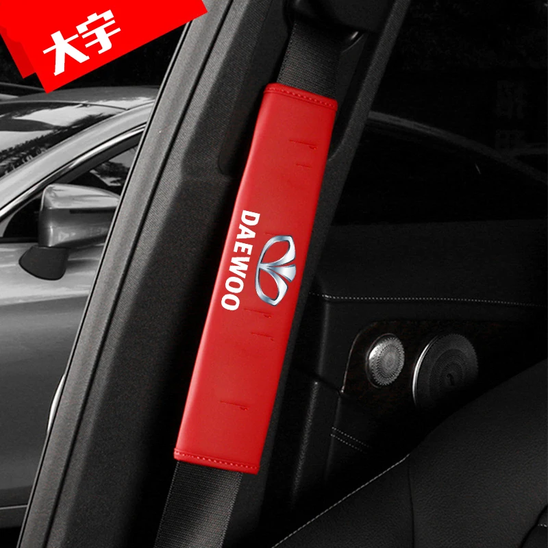 1 пара кожаная накладка для ремня безопасности автомобиля ремни плечевые задние