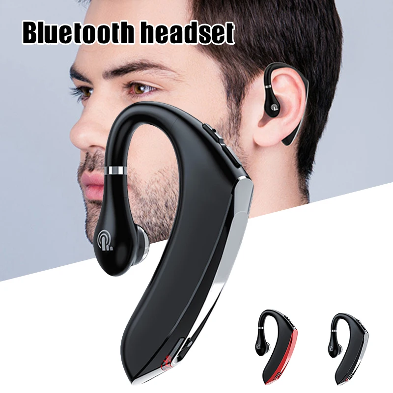 Одинарные Беспроводные наушники с ушным крючком Bluetooth гарнитура для бизнеса