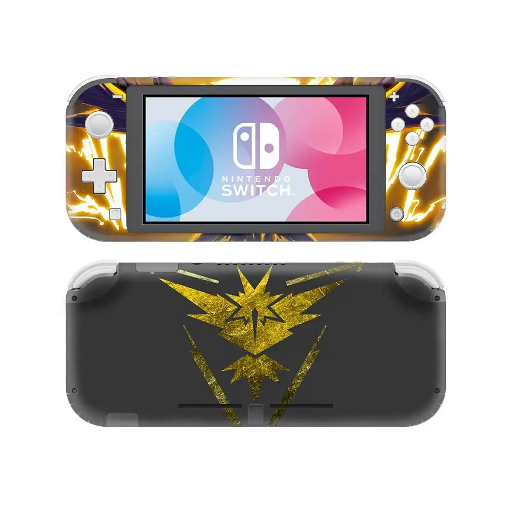 YSNSL0439 Покемон го Пикачу наклейка на кожу для nintendo Switch Lite консоль протектор Joy-con NAND переключатель Lite NSL наклейка на кожу - Цвет: YSNSL0439