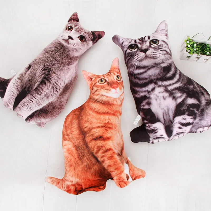 46 см кукла животное кошка американская коротковоздушная оранжевая плюшевая