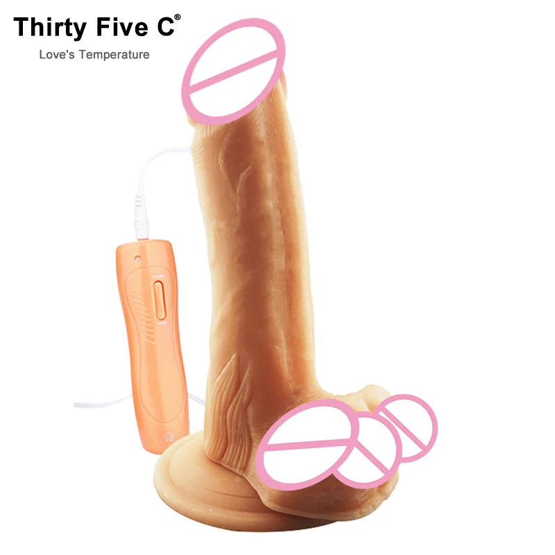 Супер большой реалистичный фаллоимитатор 4 см * 18 5 10 вибраторов частоты большие