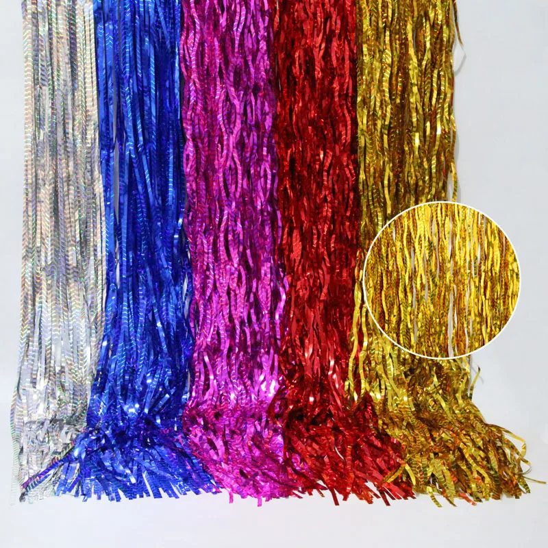 

5 шт. девичник вечерние фон шторы блеск мишуры бахрома фольга шторка на день рождения Свадебные украшения юбилей Свадебный декор