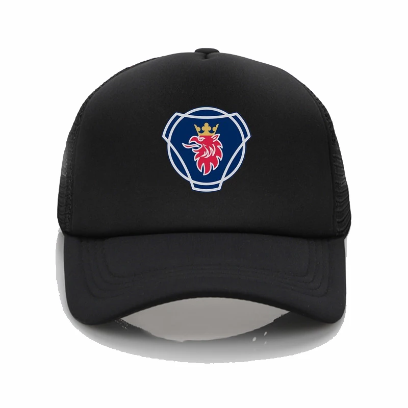 Scania печать шапка с сеткой грузовик головной убор для водителя бейсболка Мужская и wo мужская летняя Трендовая шапка новая молодежная Джокер Солнцезащитная шляпа пляжный козырек шляпа