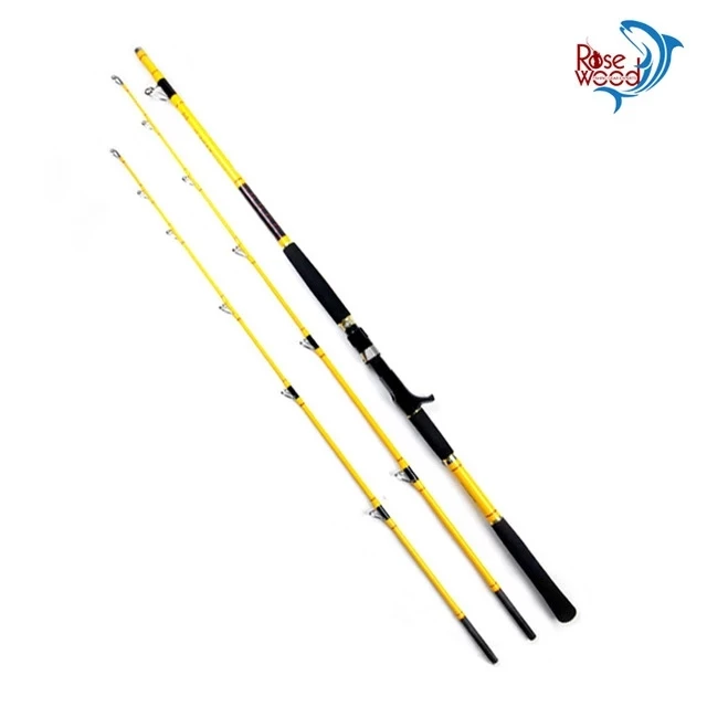 Кастинговое удилище ROSEWOOD для морской лодки две насадки усиленные направляющие
