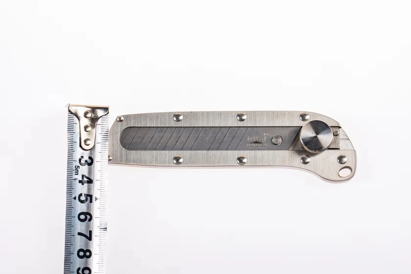 Металлическая 18 мм полностью стальная подставка для обоев Держатель ножей