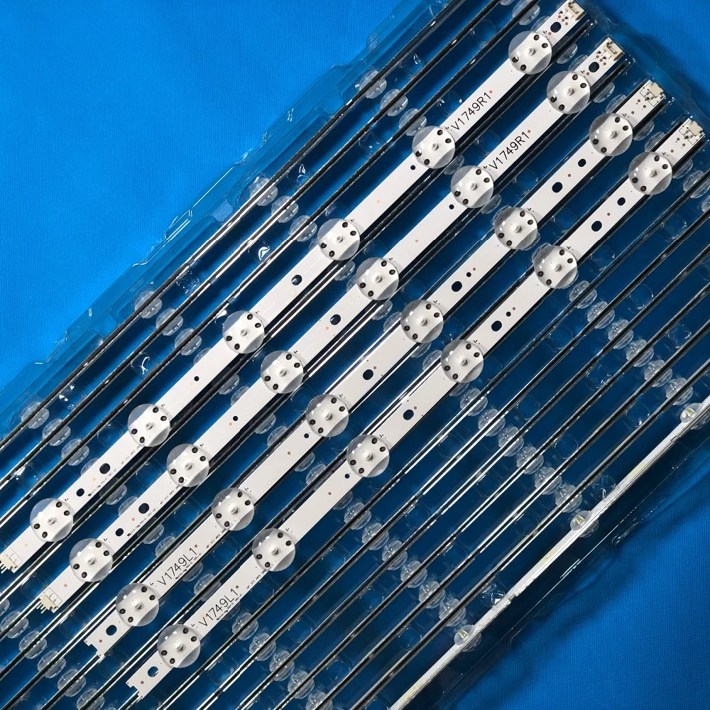 Светодиодный Подсветка полосы 12 лампа для LG 4" V17 L1+ R1 ART3 ТВ JB3B1591A02499 49UV340C 49UJ6565 6916L-2862A 6916L-2863A LC490DGG