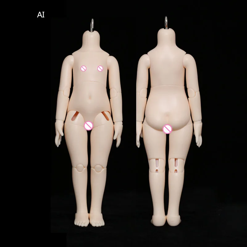 BJD Кукла тело 1/6 смолы фигурки голая игрушка мальчик девочка подарок кукла ребенок настоящая Смола игрушки для детей - Цвет: AI