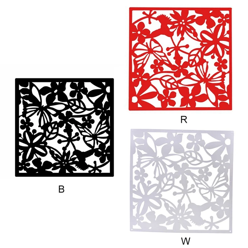 Модное украшение для дома подвесная перегородка с бабочками и цветами полый