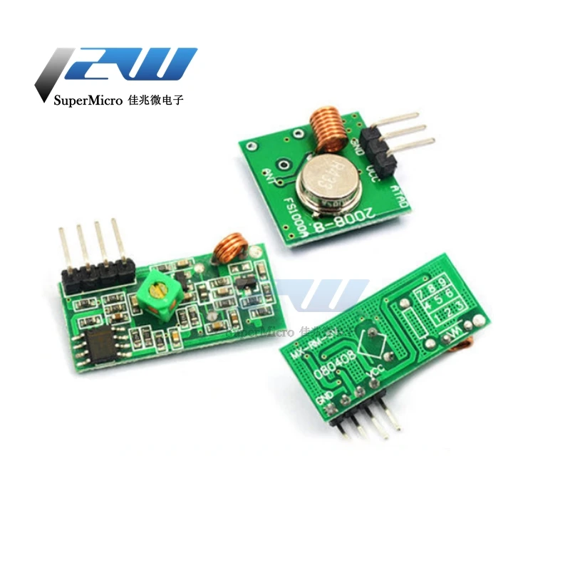 Модуль и приемник беспроводного передатчика 315 МГц/433 МГц РЧ 5 в постоянного тока