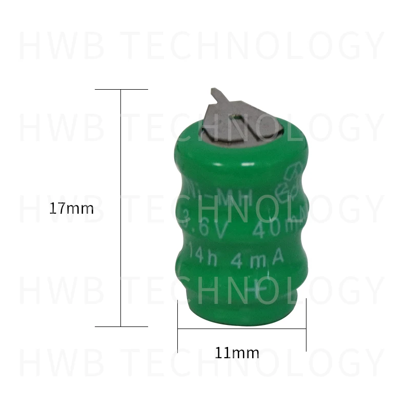 10 шт./лот оригинальный новый никель-металлогидридный аккумулятор KX 3 6 В 40 мА ч