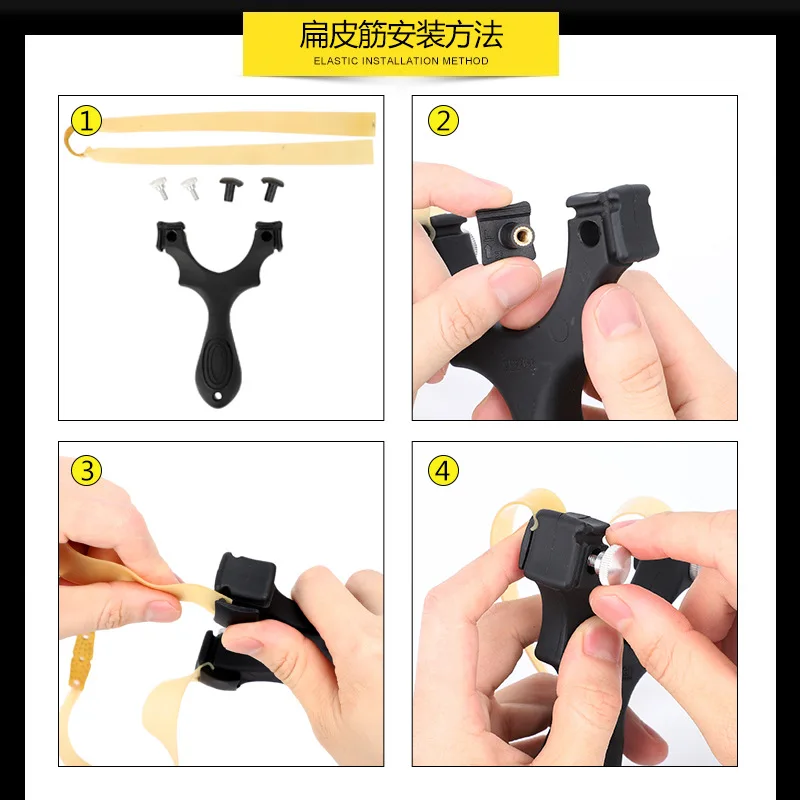 

Flat Leather Bow Slingshot Portable Cam Bow Outdoor Competitive Slingshot crossbow hunting recurve bow archery Arrow