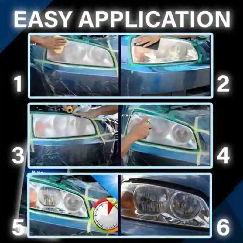 

20ml Auto Headlight Renew Polish Cleaning Car Window Cleaner Polishing Repair Headlight Agent Bright White Headlight Repair Lamp
