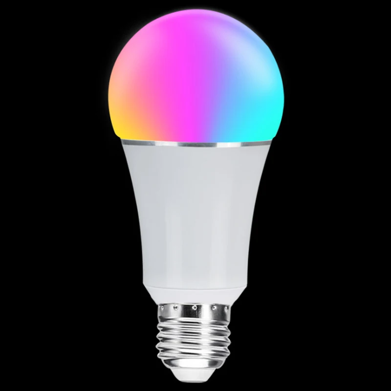 Светодиодная лампа 7 Вт светильник WiFi умный RGB Цвет изменение Светильник лампы Alexa