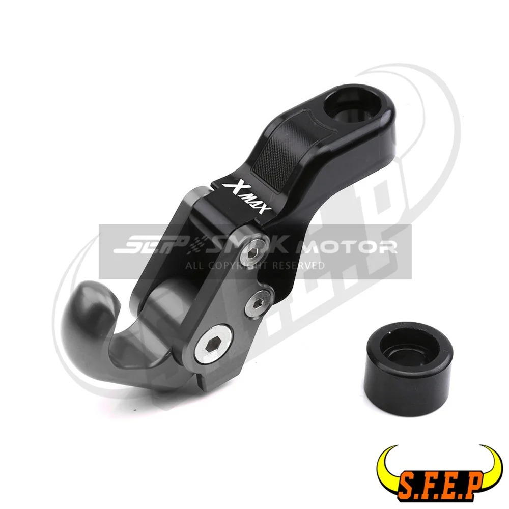 Мотоцикл с ЧПУ Алюминиевый сплав багажные крючки шлем боковое зеркало крюк