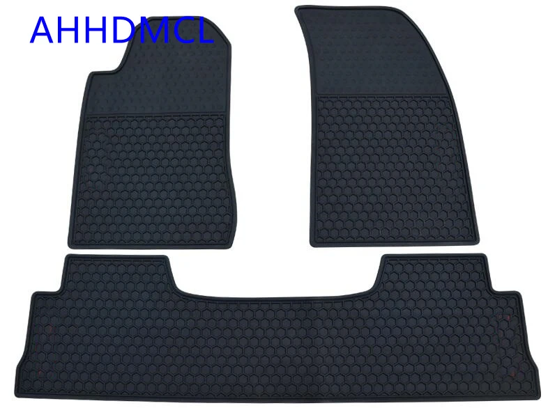 Автомобильные резиновые коврики Противоскользящие для ног Isuzu MU-X 5 мест 2013 2014 2015