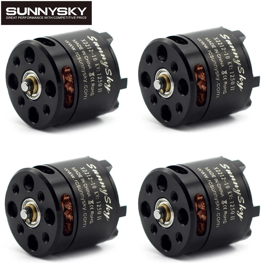 1/2/4 шт. 100% оригинальный SUNNYSKY X2212 980KV/1250KV/KV1400/2450KV бесщеточный двигатель (короткий