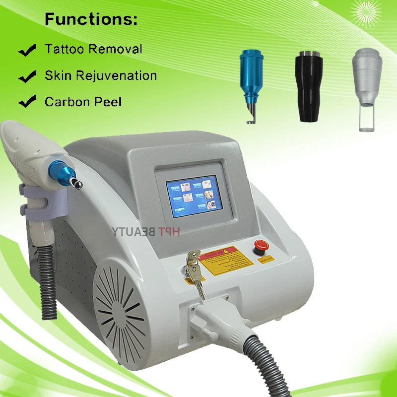 Лазерный Аппарат для удаления татуировок с помощью Q-Switch углеродного пилинга