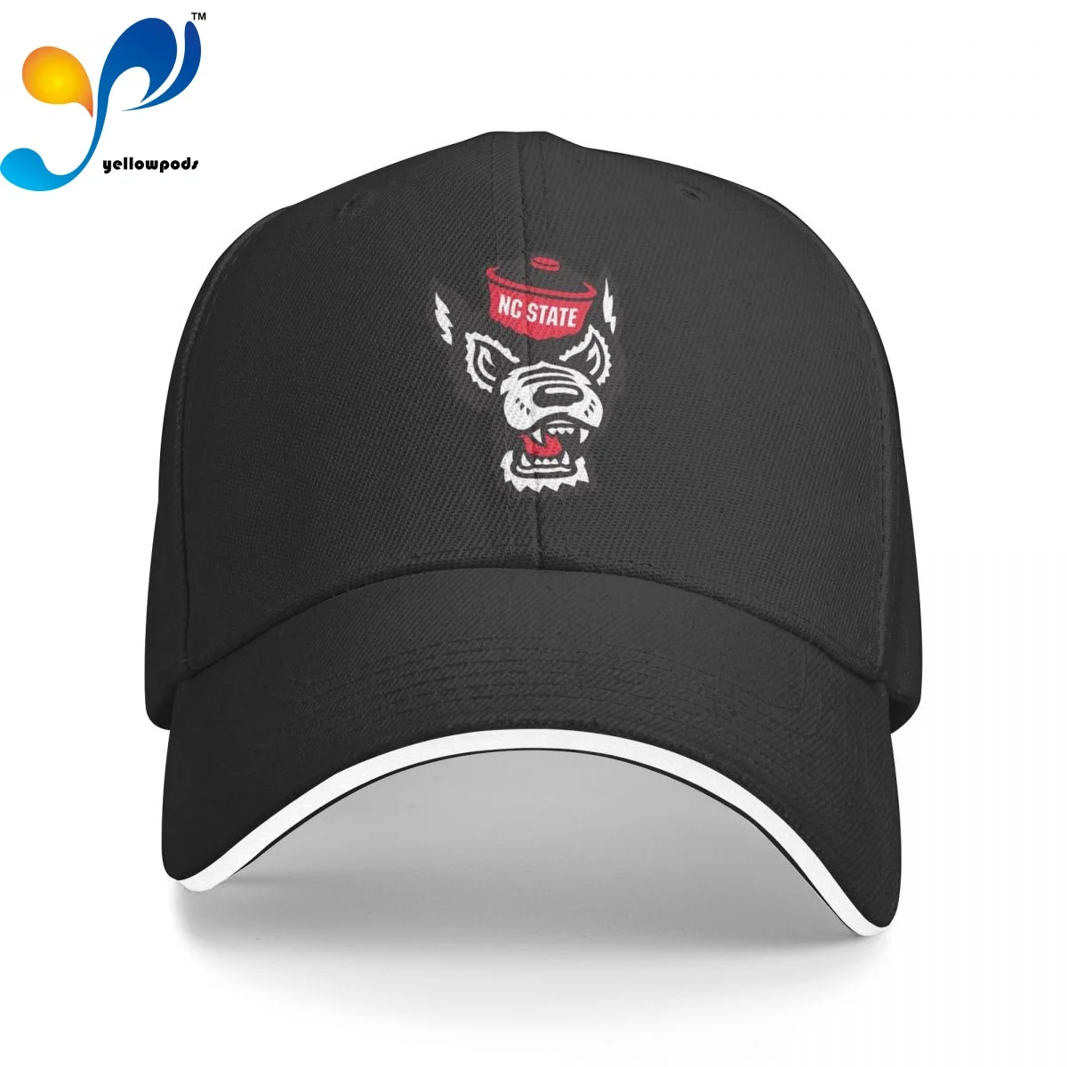 NC State Baseball Hat Unisex Adjustable Baseball Caps Hats University for Men and Women