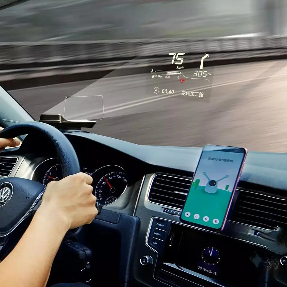 Mijia Carrobot умный автомобильный HUD Дисплей версия Bluetooth скоростной проектор gps