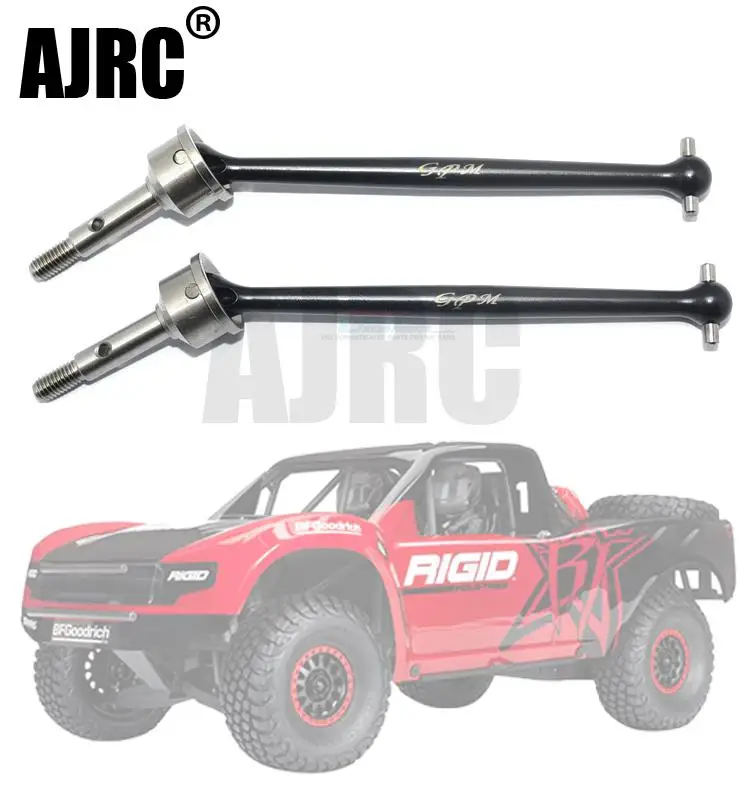 

1 pair TRAXXAS 1/7 85076-4 UNLIMITED DESERT RACER UDR stainless steel head + 45 # steel dog bone bold front CVD universal joint