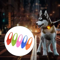 1pc pet collar led pendant flashing glow lights neck collar for dogs cats night safety glowing dog collar led pendant 82 5cm