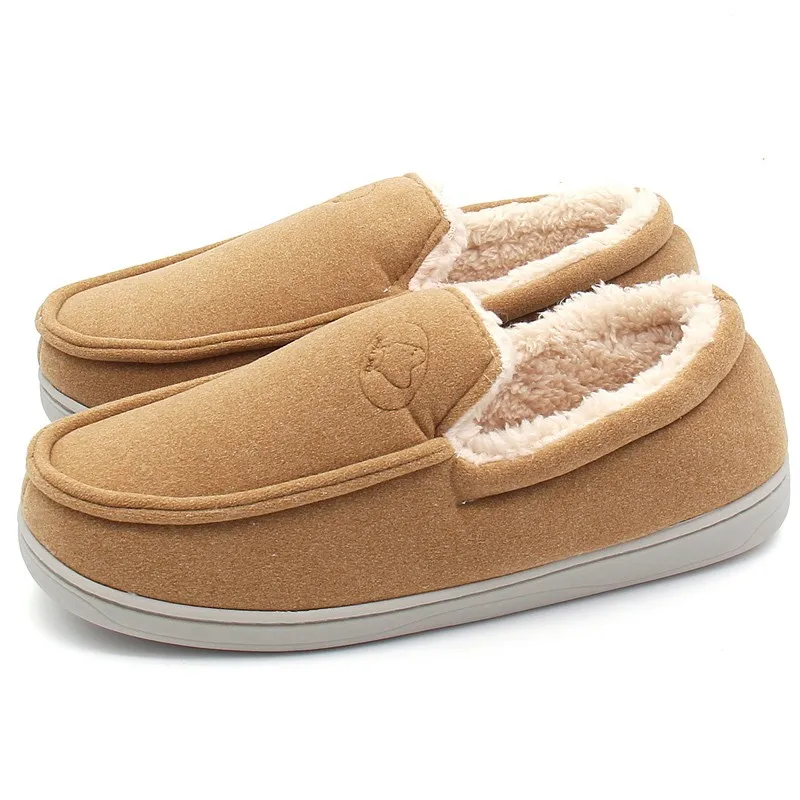 Зимние теплые меховые тапочки в европейском стиле для женщин и мужчин Дамская