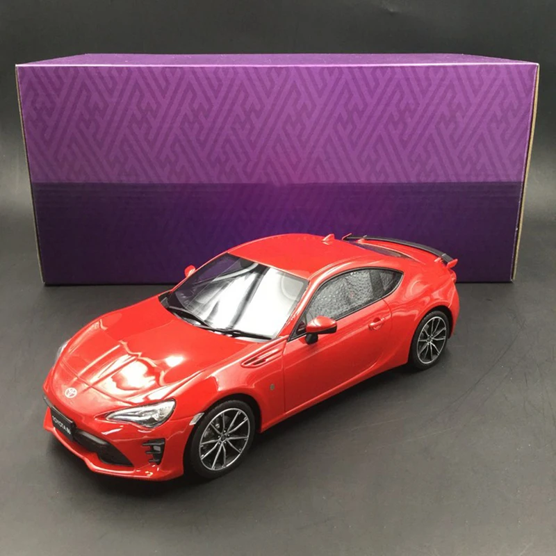 

Adult Collectible Car Model 1:18 Scale Ae86 Gt Red Simulation Car Ornaments Children's Toy Gift Display Souvenirs For Boy