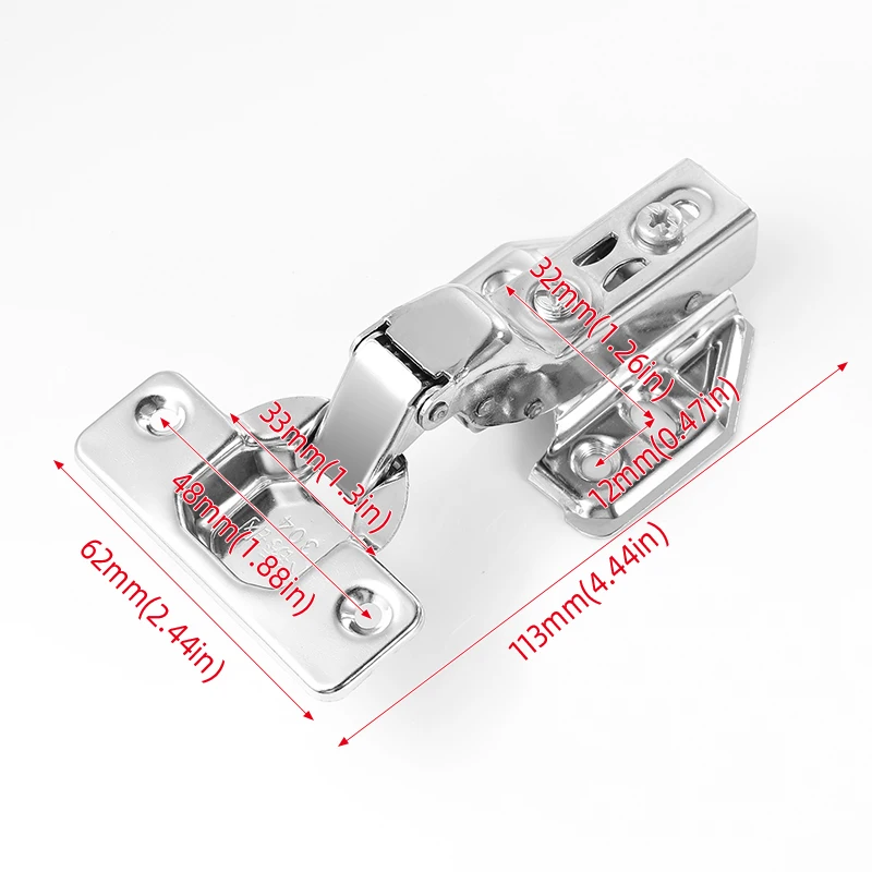 4 шт. петли из нержавеющей стали кухонные мягкие закрытые дверные амортизатор для