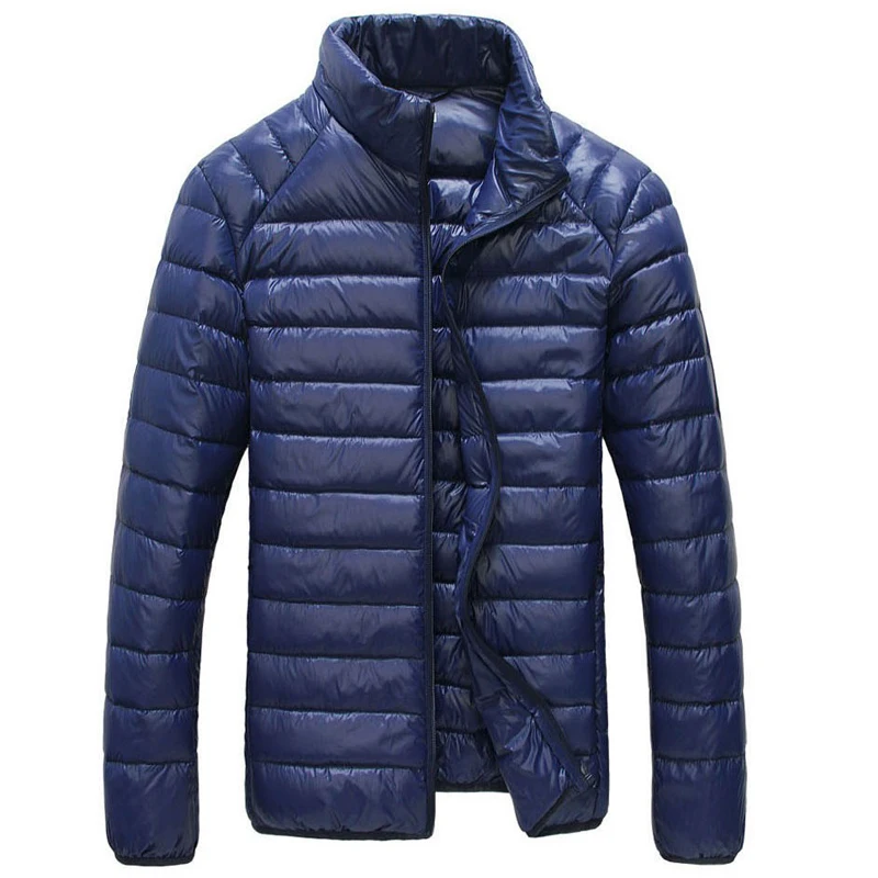 

81% White Duck Down Jacket Nice Pop Ultralight Men Winter Duck Down Coat Outwear Down Parkas Waterproof Overcoat
