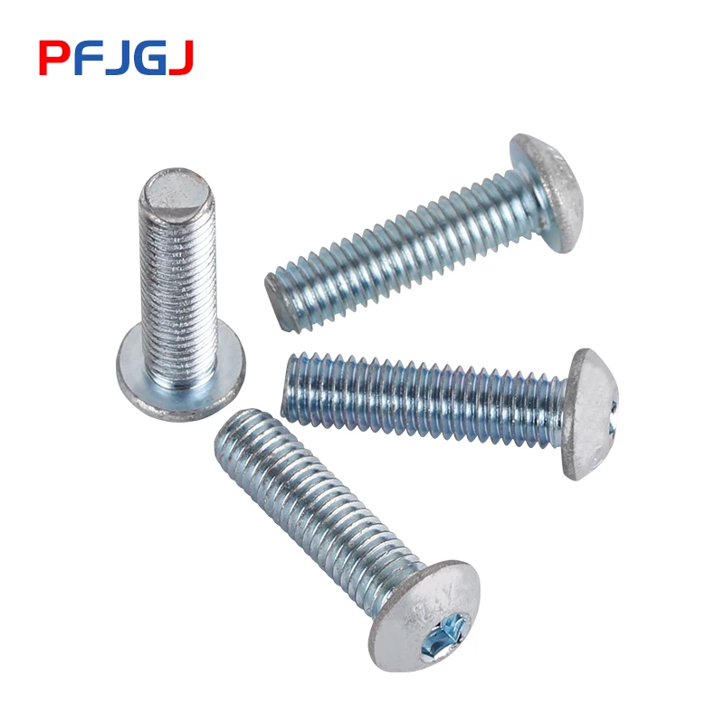 Peng Fa M3M4M5M6M8M10M12 Hex socket Screw Half Round head Bolts Mushroom Screws 10.9 Grade ISO7380 Galvanized | Обустройство дома